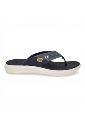 Infradito uomo Hey Dude in tessuto colore blu. HEY DUDE | 4524-NAVY
